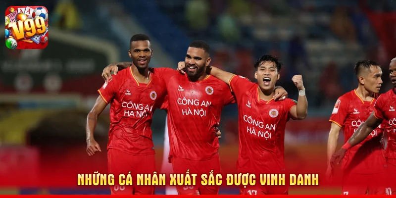 Câu Lạc Bộ Bóng Đá Công An Hà Nội Thống Trị V.League 2 Những cá nhân xuất sắc được vinh danh