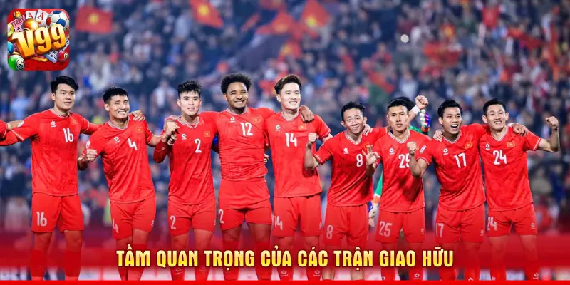 Đội Tuyển Bóng Đá Quốc Gia Việt Nam - Chiến Thuật Đối Đầu Myanmar 2 Tầm quan trọng của các trận giao hữu